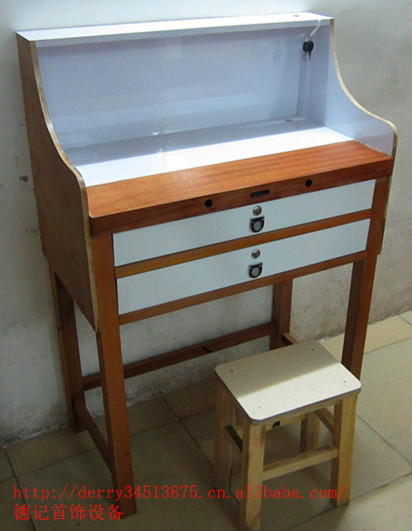 实木功夫台实木首饰工具操作台珠宝首饰设计学院专用采购桌子