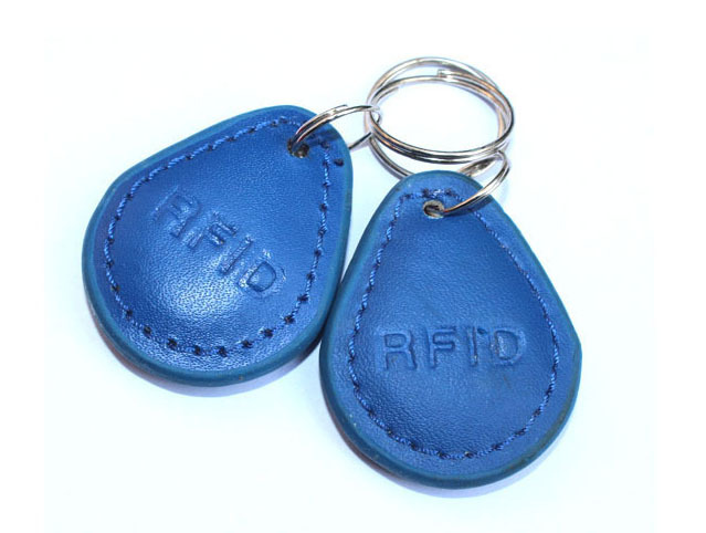 真皮4305钥匙扣卡/真皮EM4305钥匙扣卡/ID空白钥匙扣卡/可写扣卡