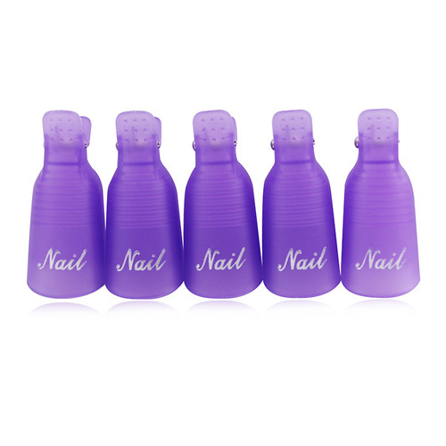 Manicure remover clip second generation nail polish remover nail polish finger cots nail cover manicure tools wholesale 10 sets