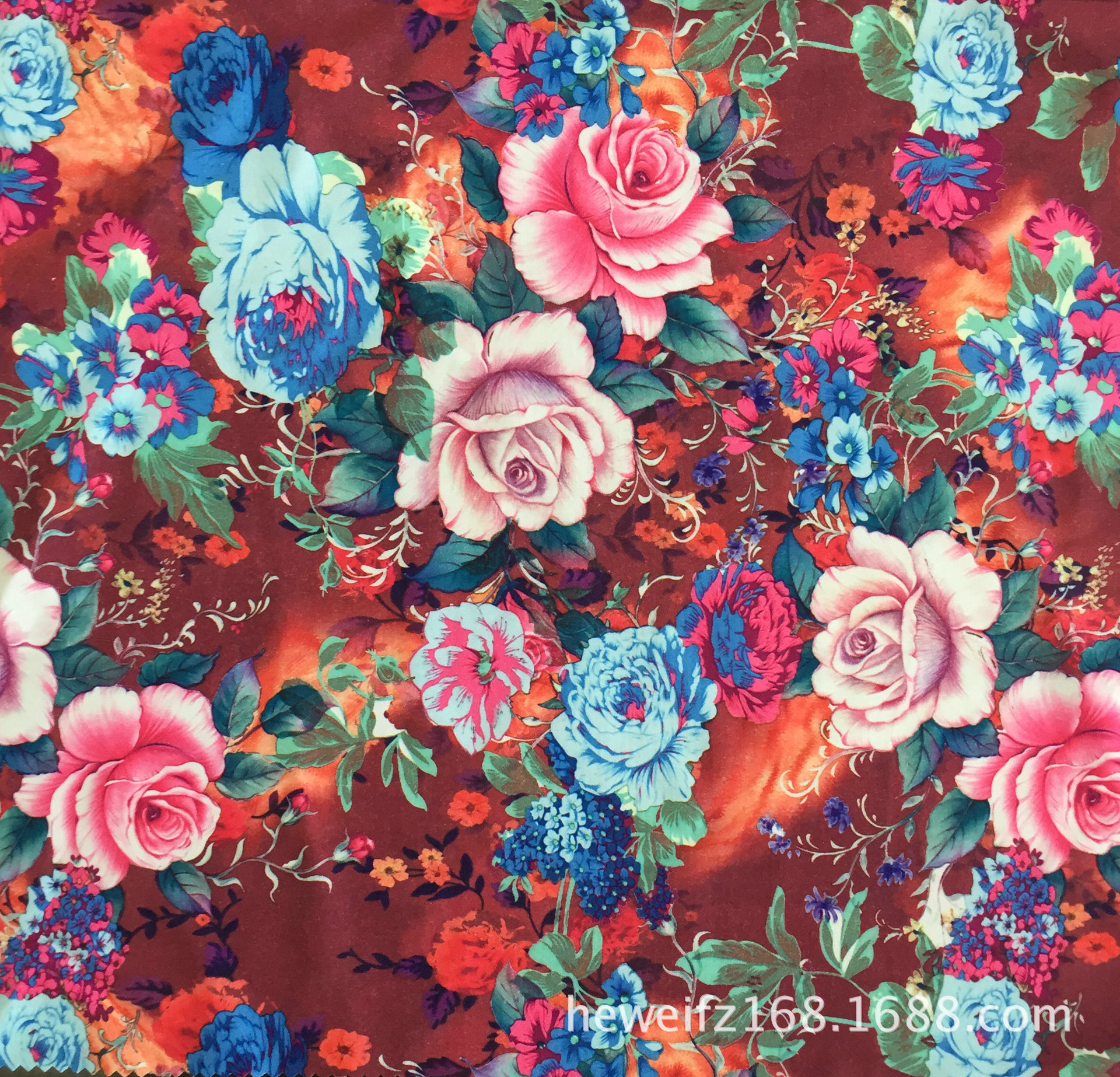 厂价直销 F8215现货供应四面弹印花时尚男女服装涤纶内衣睡衣面料