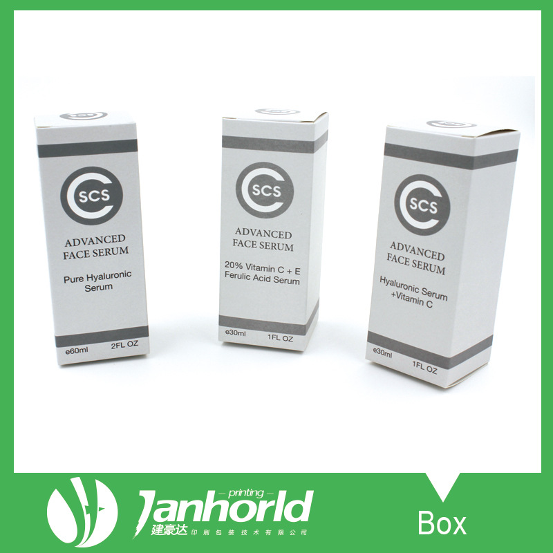 厂家供应白卡纸盒 纸盒印刷 彩盒定做 开窗彩盒 包装盒 化妆品盒