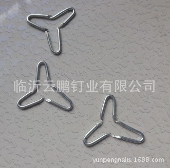 栅栏篱笆U型钉 50mmx4mm  U型杆长短一致 钉尖细长