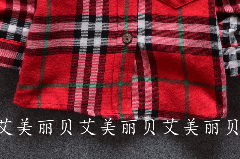 Chemise garcon à manche longue - Ref 2078665 Image 11