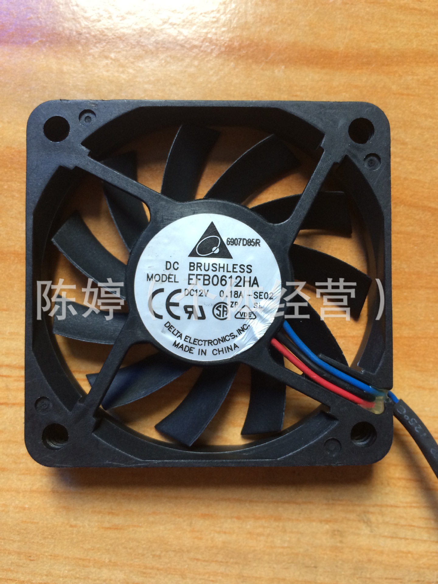 长期批发12V双滚拆机翻新散热风扇6010     0.12-0.18A