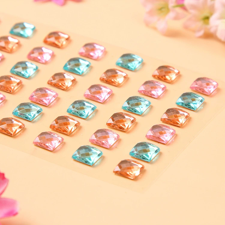 Children's acrylic sticker, Amazon, 48 pieces, 8mm