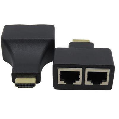 direct deal hdmi Extender 30 rice hdmi turn rj45 Cable extender support 3D 1080P