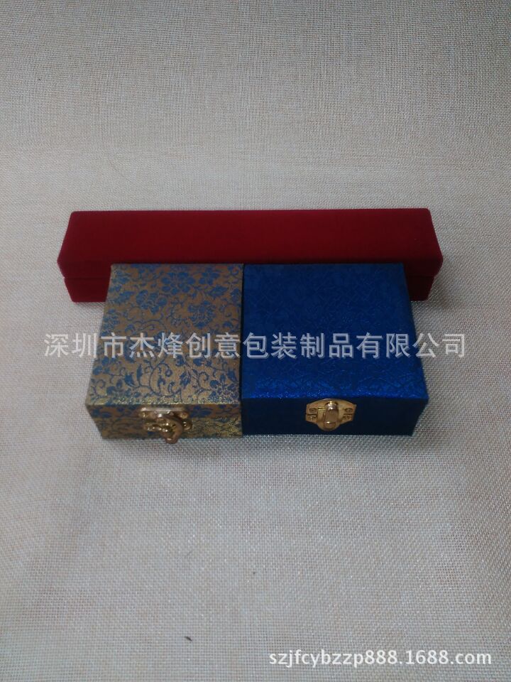 复古锦盒布盒珠宝首饰锦盒名贵药材化妆品精油锦盒礼品盒饰品包装