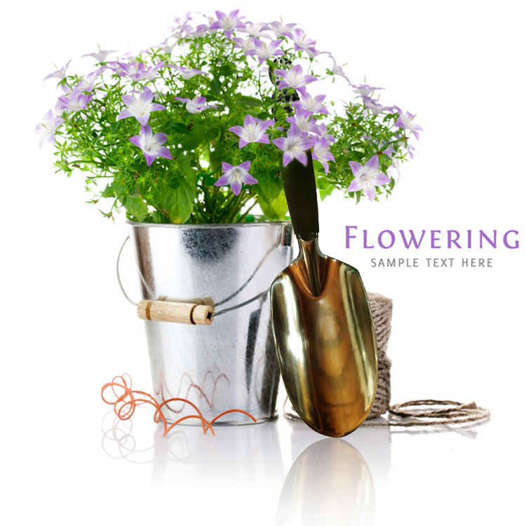 厂家销售儿童种花除草迷你铲子 园林花艺工具 挖土小铁铲 铁锹