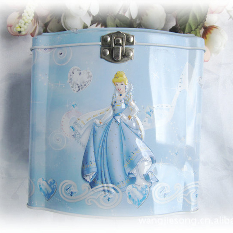 新品直销外贸储蓄罐 多款式圆方形儿童专用卡通手提储蓄罐