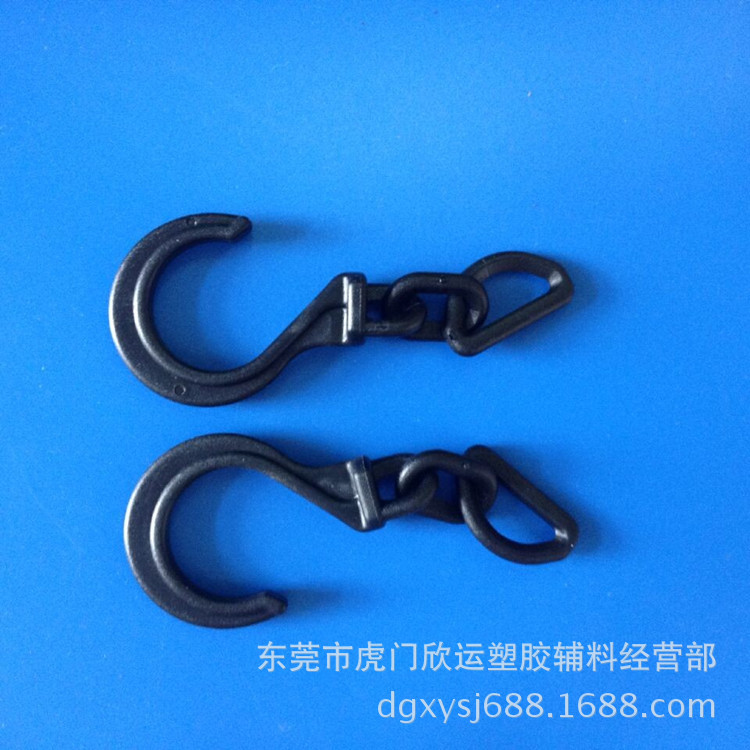 现货厂家直销箱包配件转钩 钩扣 塑料 旋转勾  箱包底垫