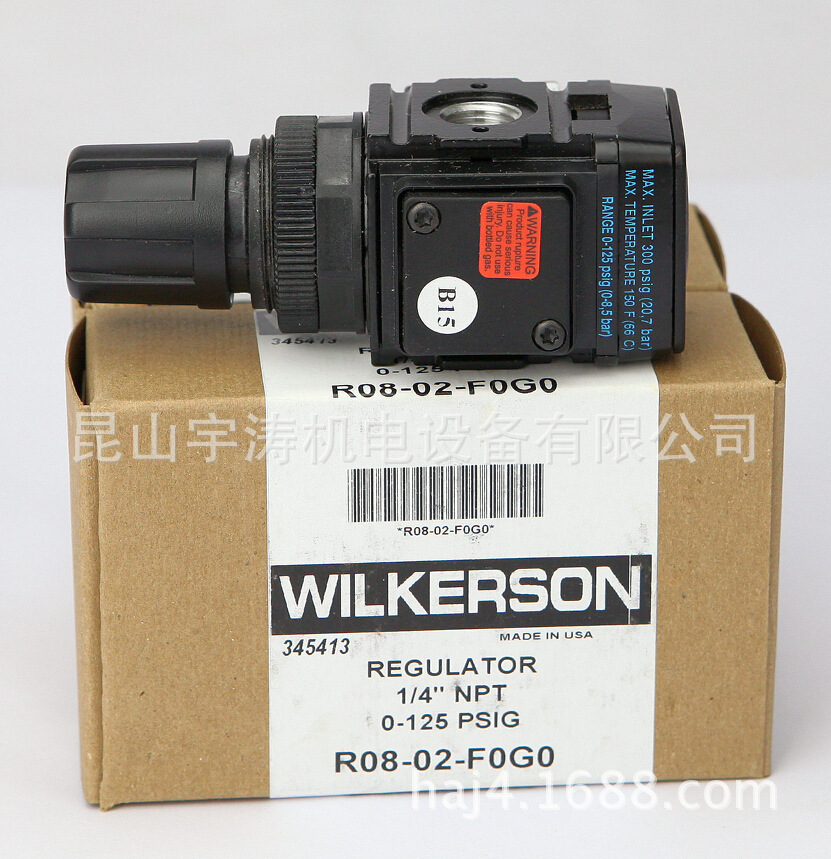 wilkerson过滤调压阀：R08-02-F0G0