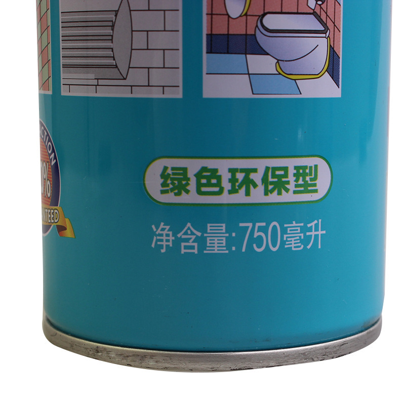 保賜利聚氨酯高發(fā)泡填縫膠 泡沫膠 填縫劑 防震隔音750mlB-1963B