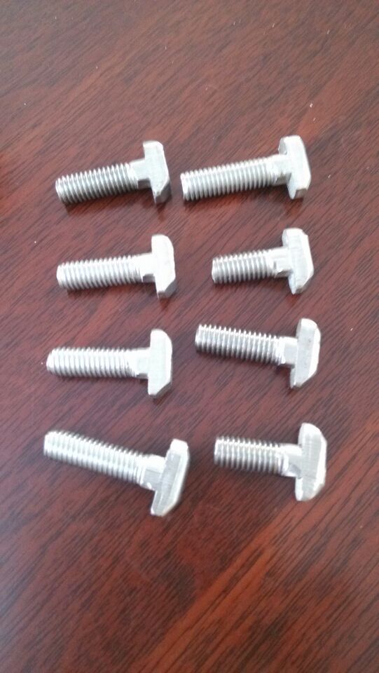 T型螺栓M8*20  m6不锈钢T型螺栓 型材规格齐全 铝型材配套T栓