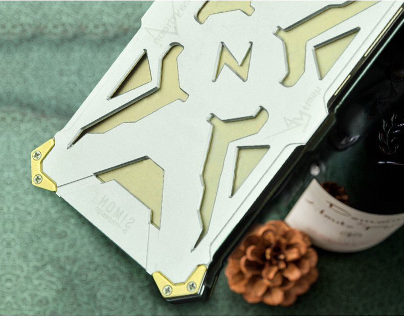 SIMON THOR Aviation Aluminum Alloy Shockproof Armor Metal Case Cover for Huawei  Mate 8 & Huawe Mate 7 & Huawei Mate S