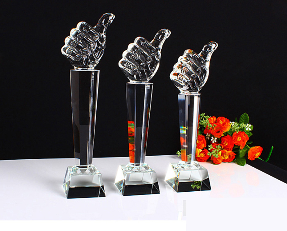 crystal Thumbs trophy Cartoon goods in stock 61 Children's Day high-grade trophy medal