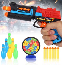 雄海兒童軟彈槍男孩玩具槍可發射吸盤子彈兒童玩具槍仿真模型手槍