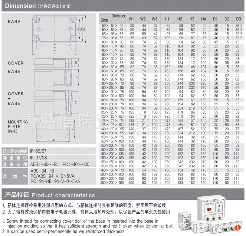 S系列尺寸图