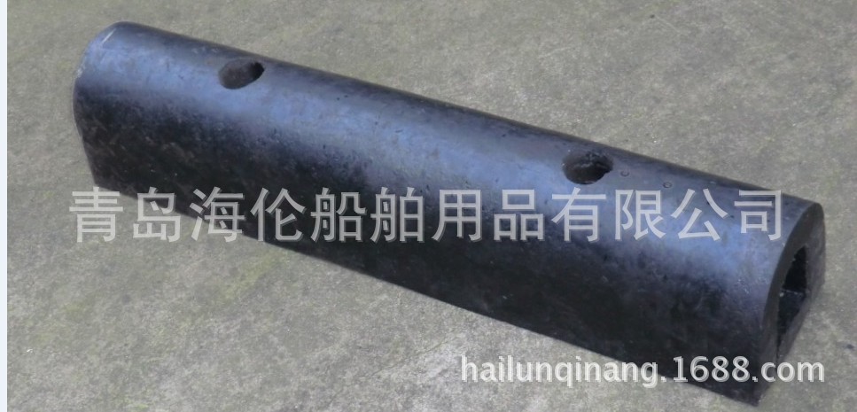 半圆D型橡胶条，半圆型橡胶护舷D400*400*2500MM防撞设施青岛否是