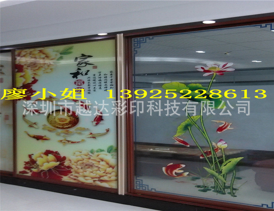 背景墙印刷效果