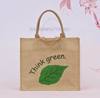 supply goods in stock Sack Jute Shopping Bag Flax handbag Hand-painted gift bag Retail wholesale customized