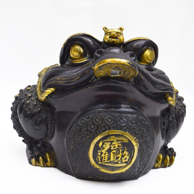 工艺品 招财金蟾 家居装饰商务摆件