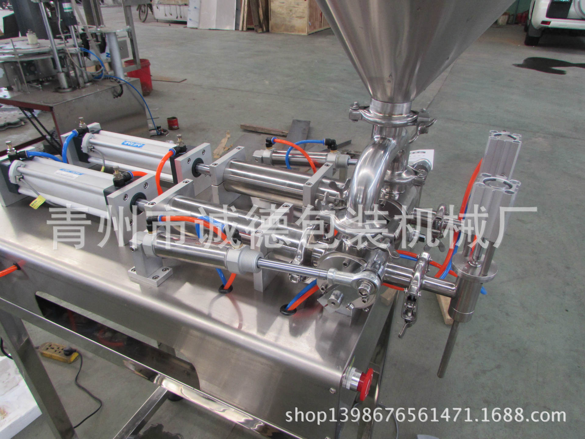 膏体灌装机  半流动性液体灌装机 麻酱果酱灌装设备 小剂量灌装机