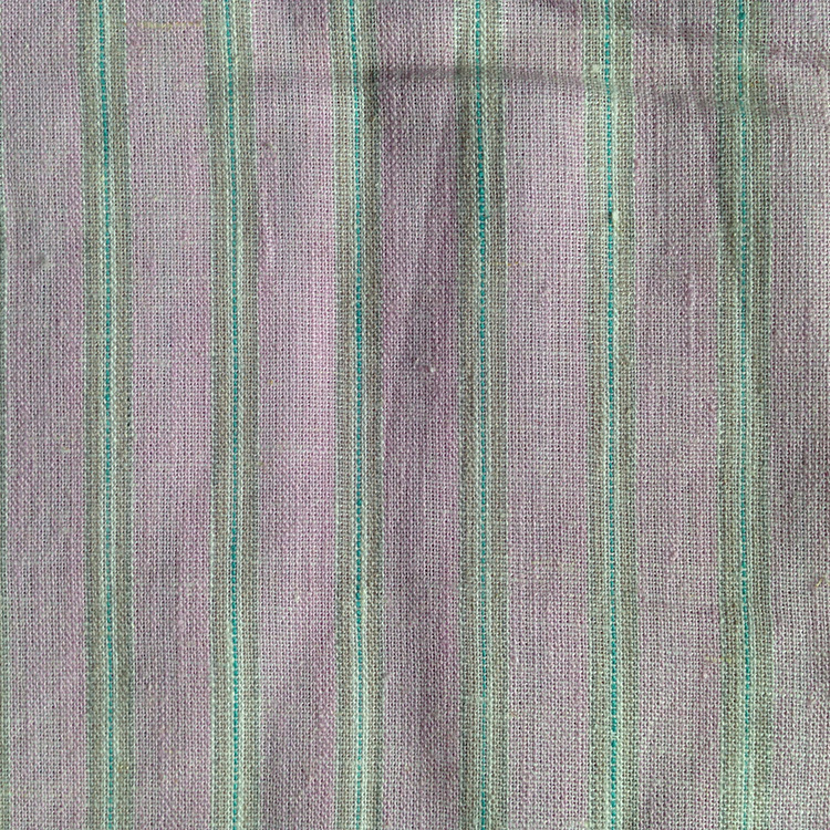 供应衬衫内衣睡衣色织麻棉布 现代几何提花麻棉色织布