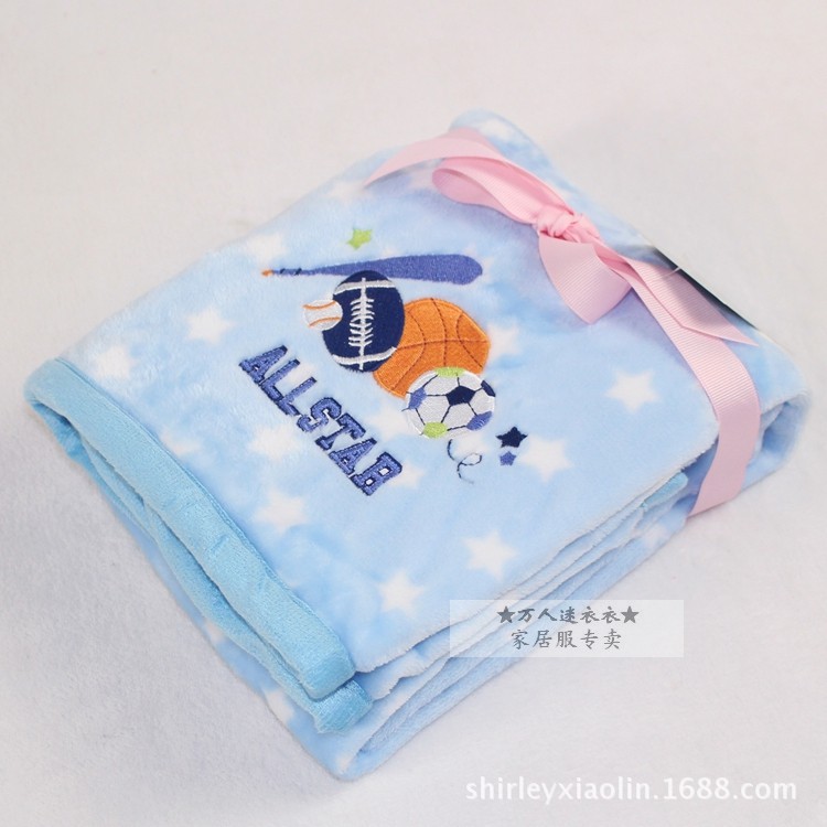 法兰绒 毯 棒球 (2)