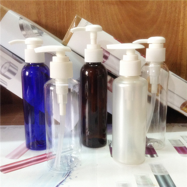 150ml圆肩化妆护肤品分装小样空瓶子乳液按压式洗发护发素水瓶