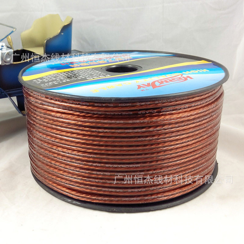 供应透明400支喇叭线，透明音响线，工程线，广播线