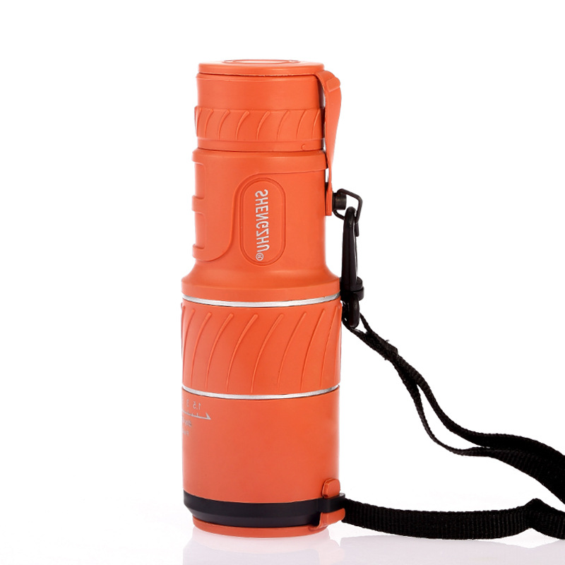 厂家直销 圣竹 30x52 高倍高清带盖单筒望远镜