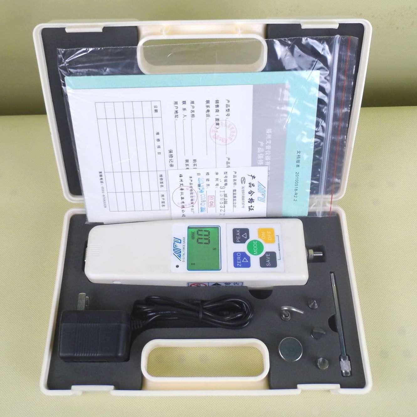 HF-100(仪器盒内）