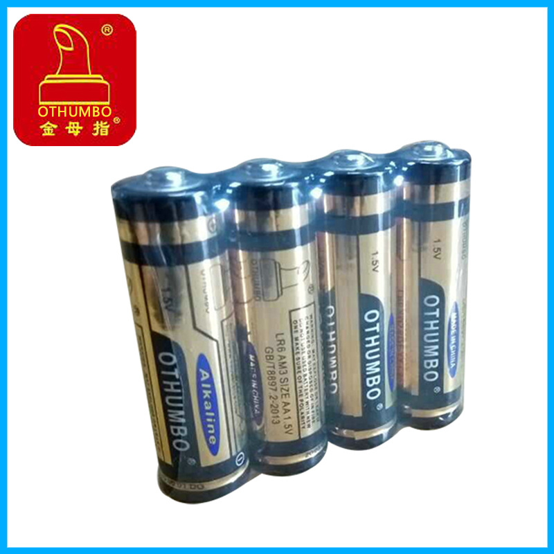 5号 金拇指电池 LR6 AA 碱性电池防漏遥控干电池