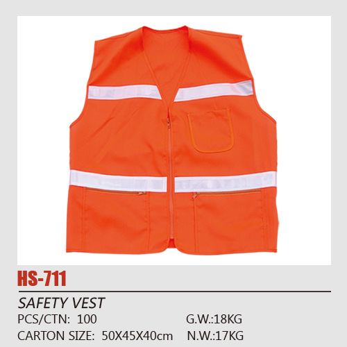 日韩款安全背心重型涤纶高强度PVC反光马甲 东南亚款（厂家直销）