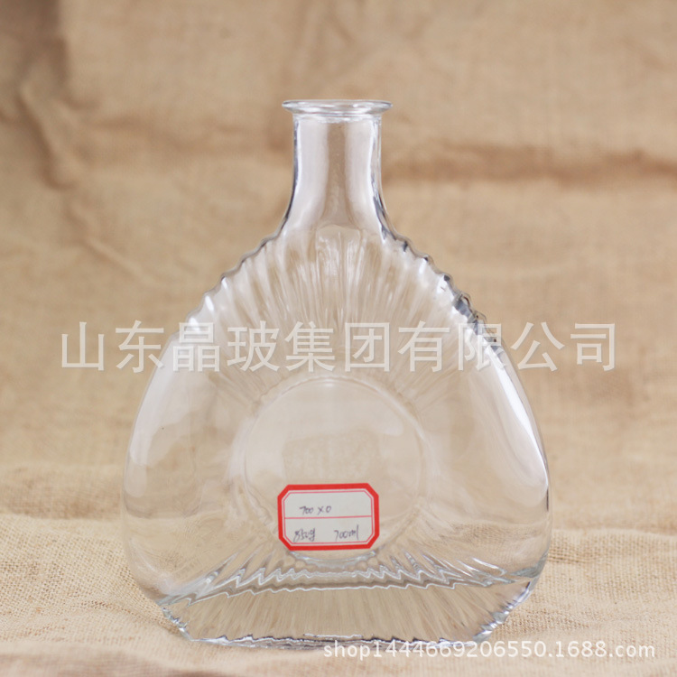 产地货源玻璃瓶批发 透明玻璃瓶喷涂 果酒酒瓶 XO洋酒瓶出口