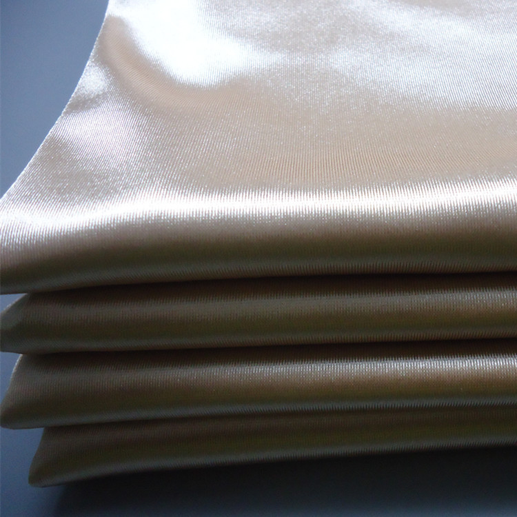 锦氨弹力大有光布 弹力色丁布 高档内衣面料 表演服弹力面料