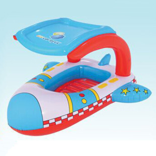 Bestway 34100 swimming ring Children's boat sunshade swimming ring seat ring