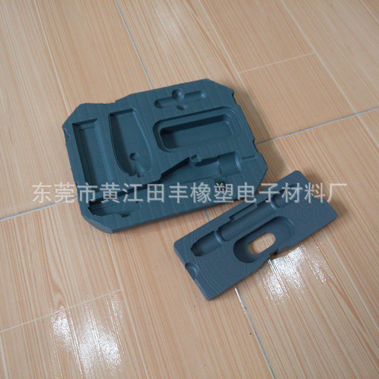 【厂家定做】高质量PU发泡仪器包装海绵 高回弹定型海棉包装衬里