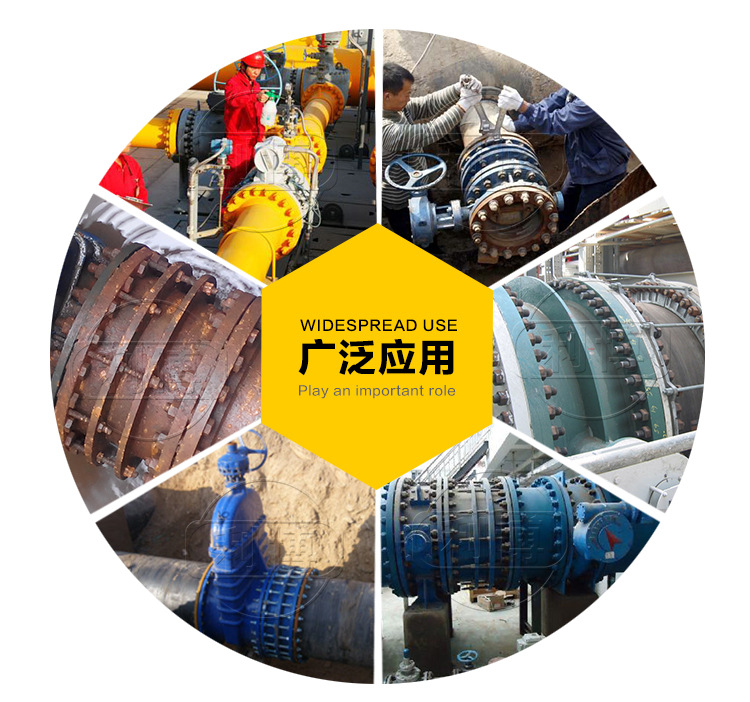 双法兰限位伸缩接头工程案例