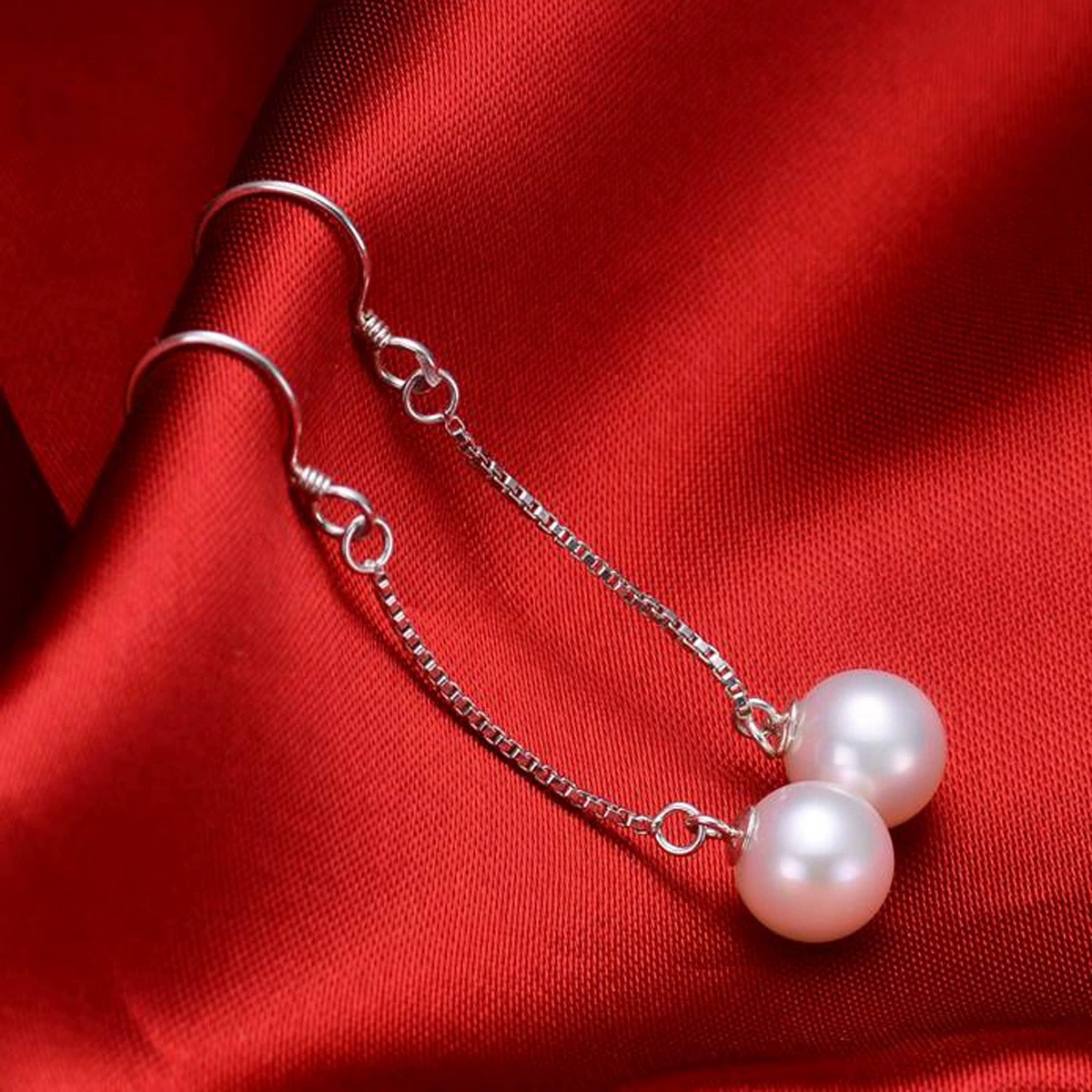 Длинные серьги из органического жемчуга с кисточками, ebay, оптовая продажа
