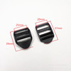 Manufactor goods in stock supply Luggage accessories 2.5CM Flat fastener 25MM Flat four gear buckle