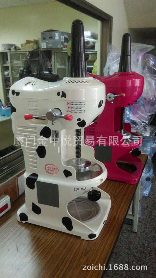 刨冰机 钰堃斑点跟红色