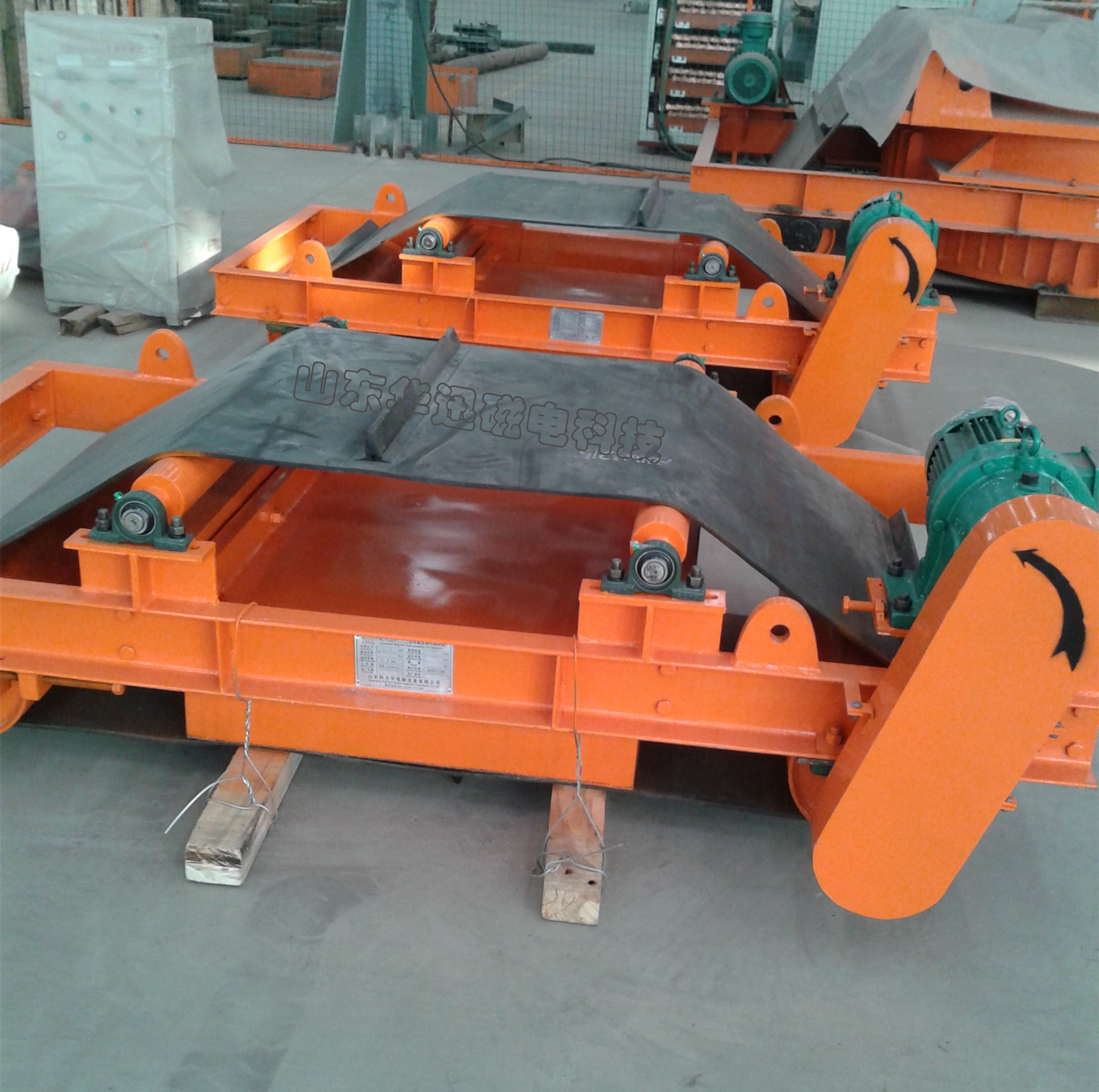 RCYD-10自卸式除铁器 造纸厂纸浆吸铁除铁过滤不锈钢强磁除铁机