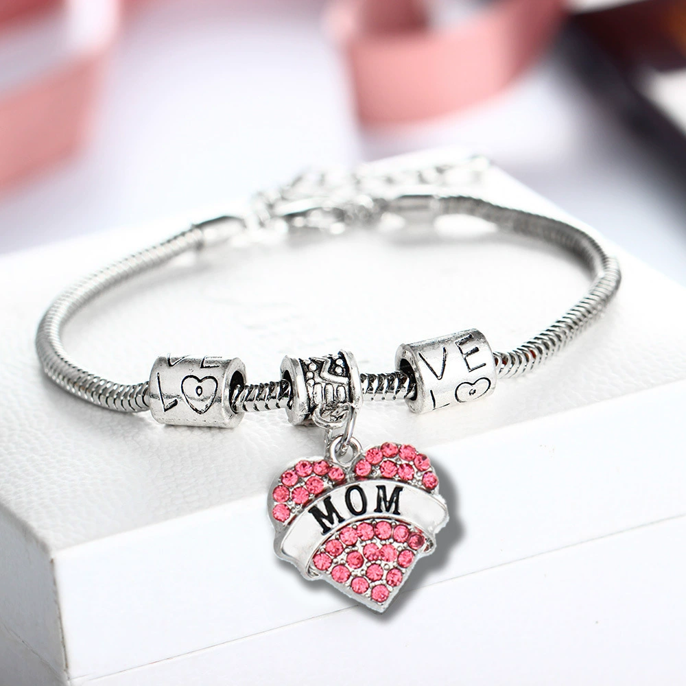 Metal bracelet heart-shaped, ebay