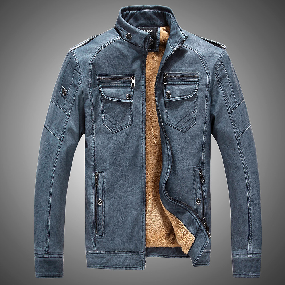 Veste en cuir homme - Ref 3443659 Image 9