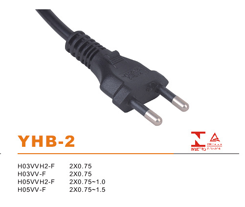 厂家现货长期供应多国认证电源线YHB-2 货源充足 量大从优