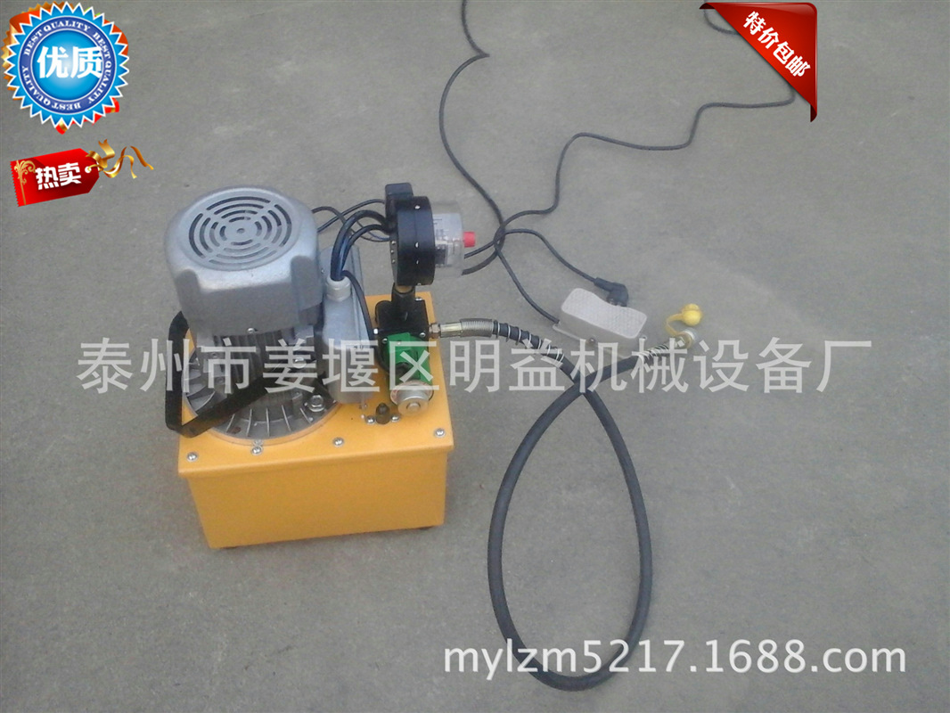 自控式电动液压油泵，到压力自停电动液压油泵，设定压力电动油泵