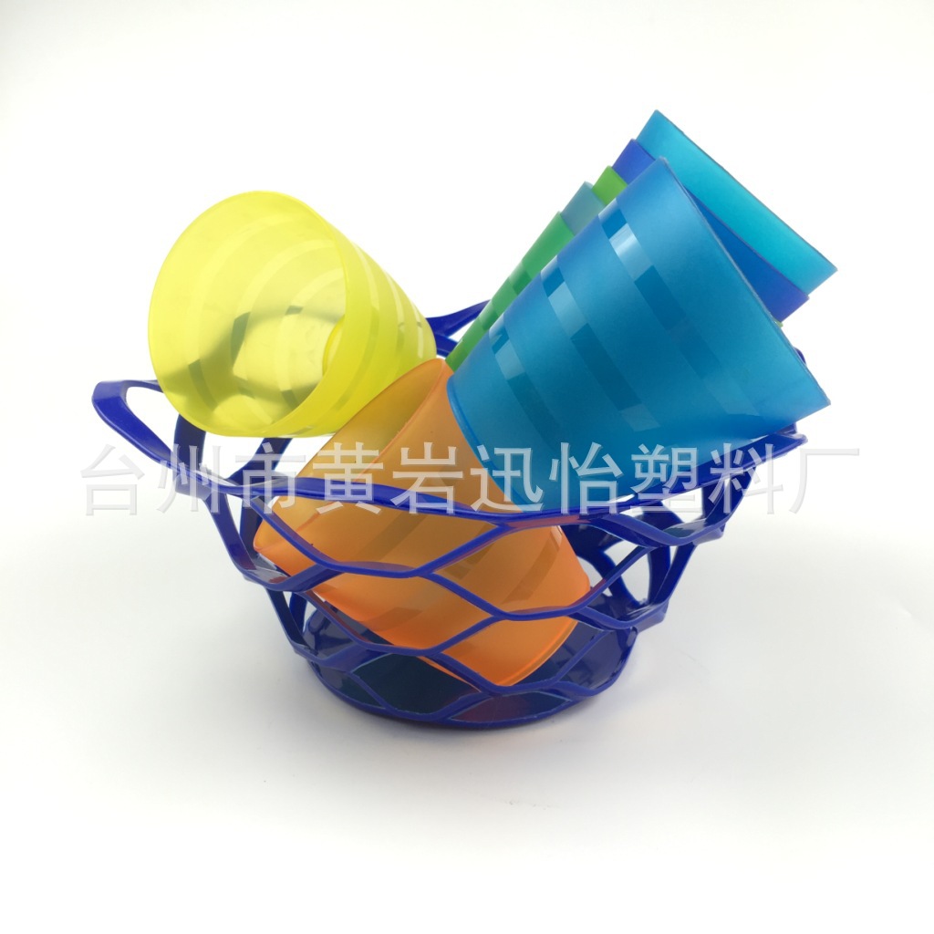 Fruit Basket Plastic Drain Basket Wholesale Hygienic Durable Fashion Personality Home Environmental Practical Kitchen and Bathroom Utensils