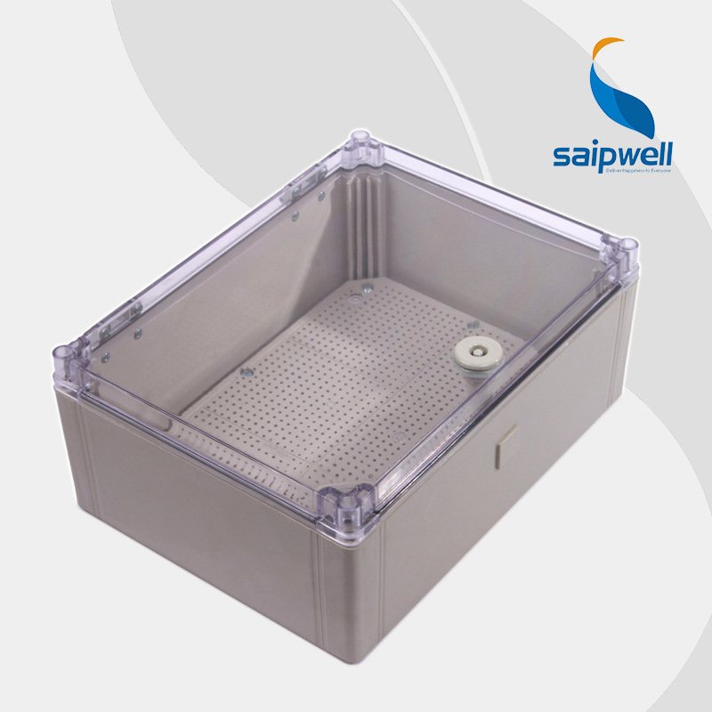 热卖 PC透明盖400*300*160防水箱转接箱 电子仪器防护箱