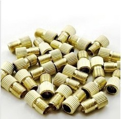 Bicycle tire valve adapter, conversion head, metric to SAE, metric to SAE, mountain bike tire valve adapter